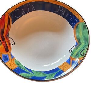 Sango Cafe Paris oval soup bowls set of 6